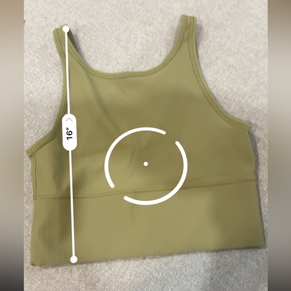 Lululemon Power Pivot Ribbed Tank Top Size 6 - Picture 5 of 6